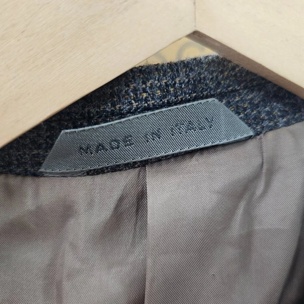 Marzotto Lab 42S Brown HT 3-Button Sport Coat Blazer Jacket T529